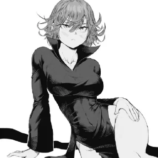 Sticker 😕 Tatsumaki