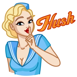 Sticker 🤫 CutieMadeline