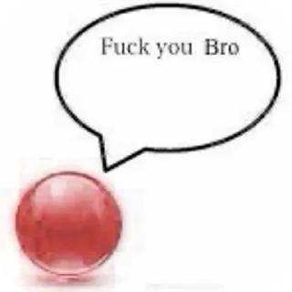 Telegram sticker 🔴 Bro Balls (@CalsiBot)