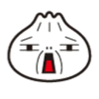 Telegram stiker 😩 만두콘