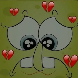 Telegram sticker 🥺 cartoon mOOds pt. 2 @SamanBeats