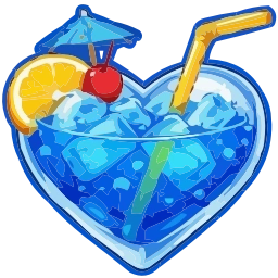 Sticker 🥤 love of food @emoji_from_katejka