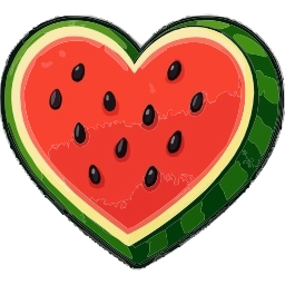 Sticker 🍉 love of food @emoj...