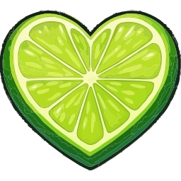 Sticker 🍋‍🟩 love of food @emoji_from_katejka