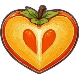 Sticker 🟠 love of food @emoji_from_katejka