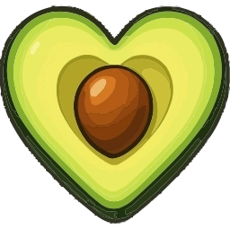 Sticker 🥑 love of food @emoji_from_katejka