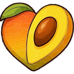Sticker 🥭 love of food @emoji_from_katejka