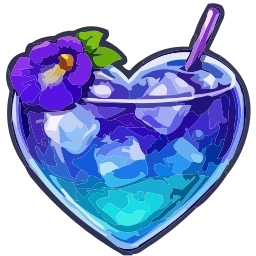 Sticker 🥤 love of food @emoji_from_katejka