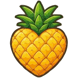Sticker 🍍 love of food @emoji_from_katejka