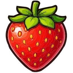 Sticker 🍓 love of food @emoji_from_katejka