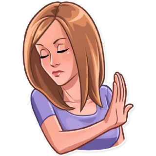 Video sticker 🙅‍♀ Friends