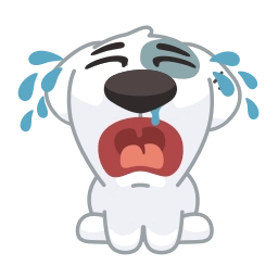 Sticker 😭 Спотти @emojivk