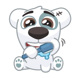 Sticker 🪥 Спотти @emojivk