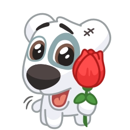 Sticker 🌹 Спотти @emojivk