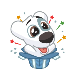 Sticker 🎁 Спотти @emojivk