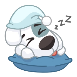 Sticker 😴 Спотти @emojivk