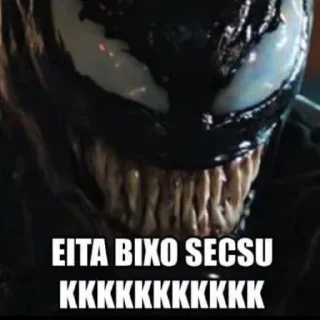 Телеграм стикер 😏 Venom Sexo