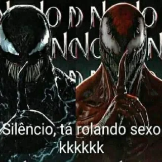Телеграм стикер 😏 Venom Sexo