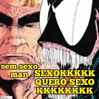 Телеграм стикер 😏 Venom Sexo