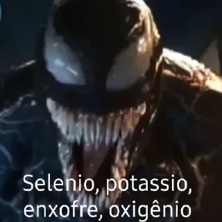 Телеграм стикер 😏 Venom Sexo