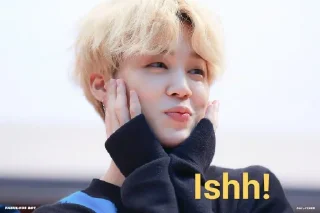 Telegram sticker 😝 bts