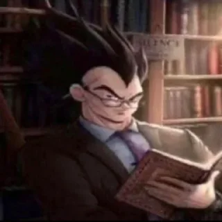 Telegram sticker ❗ honest reaction GOKU