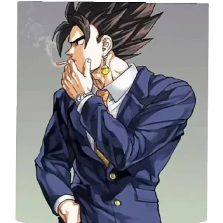 Telegram sticker 🖼 honest reaction GOKU