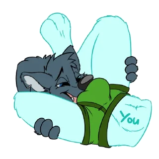 Telegram sticker 👃 Jackson_White_Nsfw