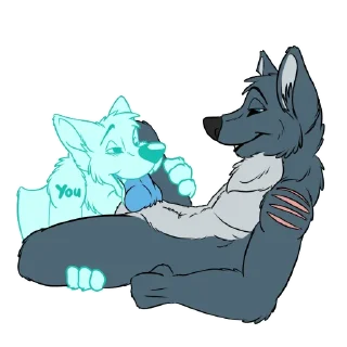 Telegram sticker 🍆 Jackson_White_Nsfw