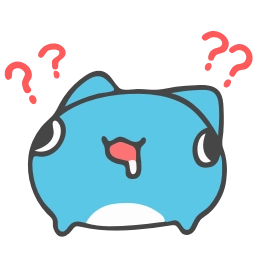 Telegram sticker 🥏 Animated Blue Cat @stickersb2b