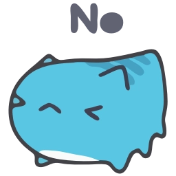 Telegram sticker 🥏 Animated Blue Cat @stickersb2b