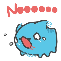 Telegram sticker 🥏 Animated Blue Cat @stickersb2b