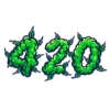 Sticker 🍃 happy 420! 🍃 @dreapink
