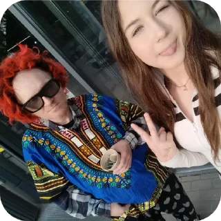 Sticker 💇 кирилл жопа