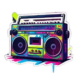Telegram sticker 🚗 Estação Saudade 📻🎶