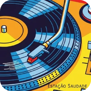 Sticker 🖼 Estação Saudade 📻🎶