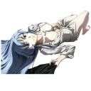 Telegram sticker ✋️ Esdeath
