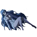 Telegram sticker 😴 Esdeath