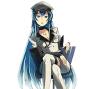 Telegram sticker 😯 Esdeath