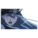 Telegram sticker 😲 Esdeath