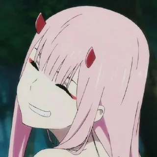 Video sticker 😏 Zero Two (Darling In The FRANXX) @The_Psychos