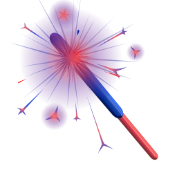 Sticker 🎇 Party Sparkler
