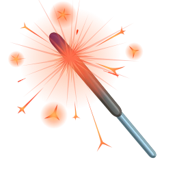 Sticker 🎇 Party Sparkler
