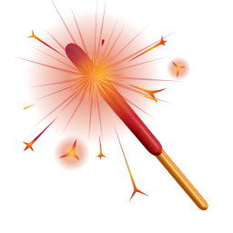 Sticker 🎇 Party Sparkler