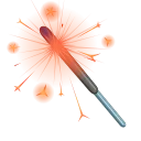 Video sticker 🎇 Party Sparkler