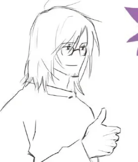 Telegram sticker ☺ Mel Melovich :: @fStikBot