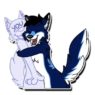 Telegram sticker ❤️ PuppyRovr — @stckrRobot