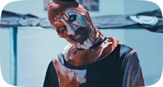 Video sticker 😃 Terrifier: Art the clown :: @fStikBot