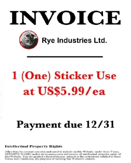 Video sticker 🧾 Rye's NFTs ($5.99/ea)