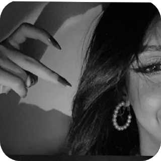 Telegram sticker 🌚 Honn~~@glxssyybutterflyy